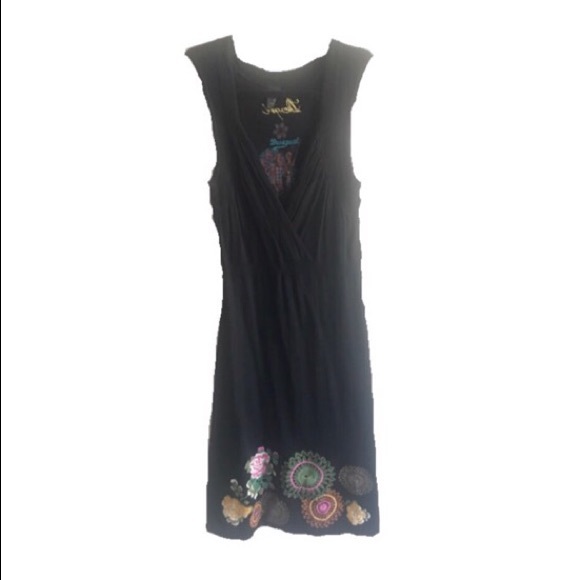 desigual black dress